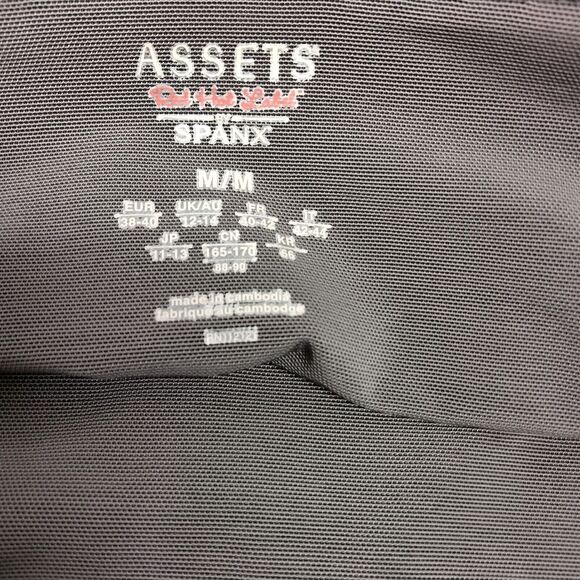 Spanx Red Hot Label Assets Leggings Womens Size M Black High Rise Moto Stretch - Picture 10 of 12